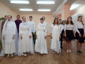 Учащиеся Воскресной Школы Прихода храма с. Озерница