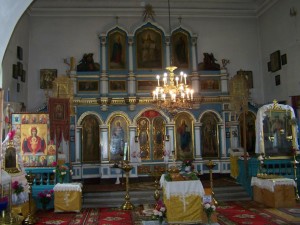 Храм святителя Николая Чудотворца, с. Озерница, Слонимского района (внутри)